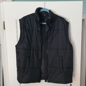 Black Puffer Vest